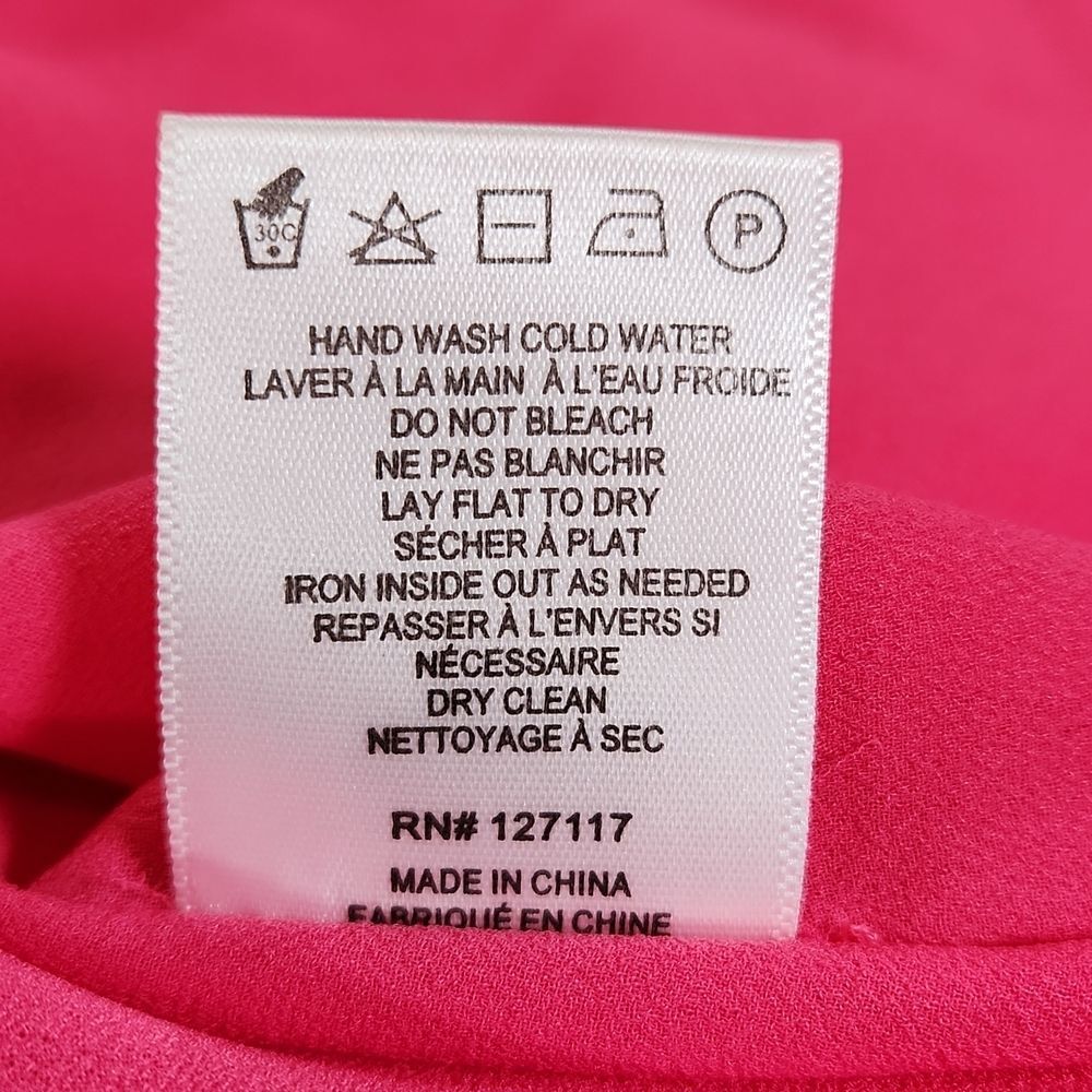 🔹️Badgley Mischka Hot Pink Belle Sleeveless Maxi Dress Size 6 - Picture 11 of 12